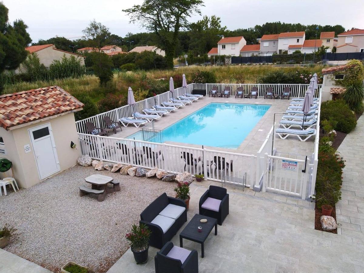 Hotel Bleu Azur Argelès-sur-Mer Exterior foto